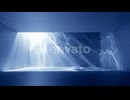 animated 3d water inside the swimming pool