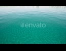 Blue Sea Surface Caustic Ocean Top View