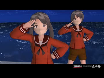 【MMD艦これ】三隈 with 最上　星屑サテライト