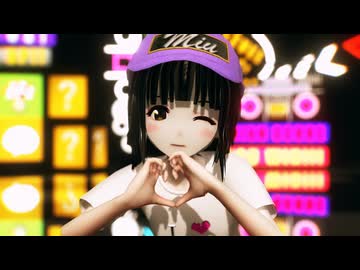 【MMD】 『テレパシ -病み闇yummyさん振付 ver.-』 by tu式 みぅちゃんv4 Tシャツデニム