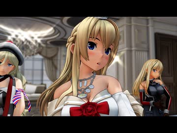 【MMD艦これ】ウォースパイトと欧州戦艦でBAAM