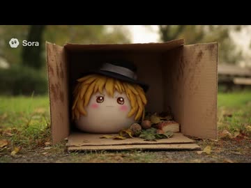 Sora2で作ったゆっくり虐待 野良ゆっくり編