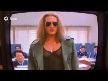 sora2で架空の映画のシーンと拓也を交互に流してみる