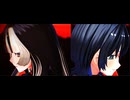 【MMD】朱と碧のランページ　ReGLOSS MIX　儒烏風亭らでんX火威青