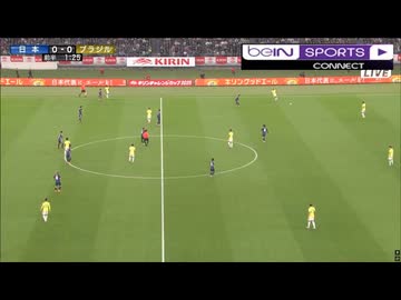 伝説試合　キリンチャレンジカップ　日本代表 対 ブラジル代表