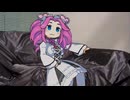 恥ずかしがりながらインタビューを受ける四国めたん