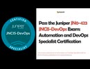 Juniper JN0-423 JNCIS-DevOps Certification Exam Prep