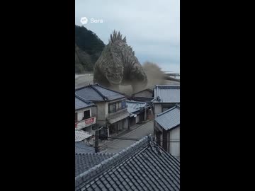 怖い巨大生物