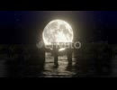 Train Bridge Moonnight 4k