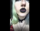 Goth girl ブチュキス