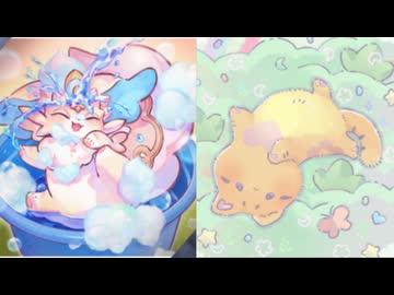 【快速メルフィー】ダイスで遊ぶ動物たち(7戦分)【ダイスラリー】