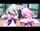 【MMD】姫熊さんとはのちゃんで「ハッピーシンセサイザ」