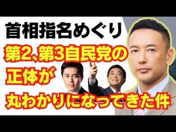 【第2自民党】首相指名巡り、国民民主と維新の正体が丸わかりになって来ている件/れいわ新選組/山本太郎/高市早苗/維新の会/財務省/玉木雄一郎