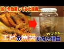 約１年間放置した特製エビ醤がヤバかった....