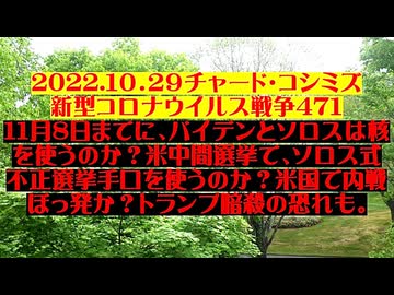 【2022年10月29日 ：『 リチャード・コシミズ「 Internet Lecture 」｟ 新型コロナウイルス戦争編 ｠｟ LIVE ｠｟ 改良版 ｠』】