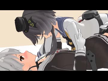 【艦これMMD】時津風と天津風【紳士向け】（再投稿・お知らせあり）