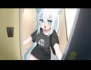 オフだと無防備すぎるフブさん【ホロライブ手描き切り抜き⧸白上フブキ⧸大神ミオ⧸博衣こより】