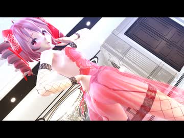 【MMD】ノーパン透けドレスのテトでLUVORATORRRRRY!【紳士向け】