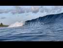 Underwater View of Ocean Wave