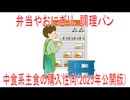 【動画News】弁当やおにぎり、調理パン…中食系主食の購入性向(2025年公開版)(2025/10/28)