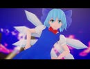【MMD】  TickTrick チルノ