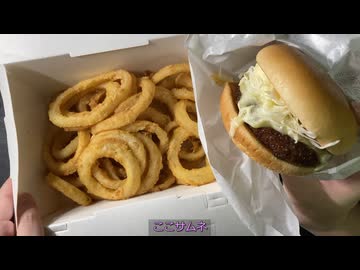 きりたんが食べるだけ【モスバーガー　オニオンフライ】