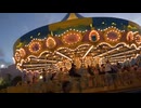 【USJ：ユニバーサルワンダーランド】ビッグバードのビッグトップ・サーカスにのるあい♥ライトアップされて綺麗です♬