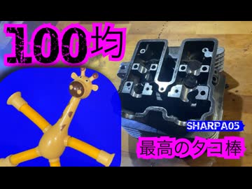 【バルブ擦り合わせ】100円ショップで売ってたタコ棒【カワサキシェルパ05】