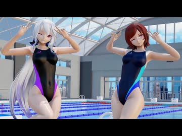 【MMD】『V』／HIMEHINA × 弱音ハク・MEIKO