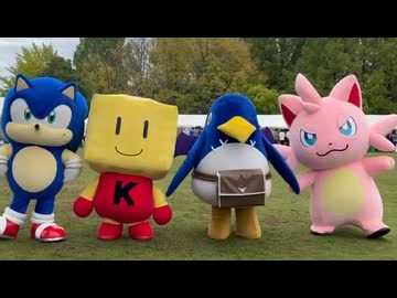 ホモと見る人気キャラたちと肩を並べてしまうパチモンキャラ