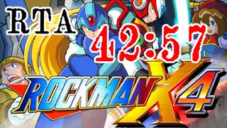 ロックマンX4 ゼロ編100%RTA 42:57 - ニコニコ動画