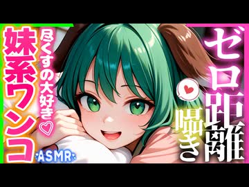 【ASMR 東方】ヤンデレ妹♡幽谷響子の耳かき＆ゼロ距離囁きご奉仕！【シチュボ・バイノーラル・吐息】
