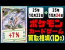 ポケカ 買取相場《95枚/1日》｜10月23日～10月24日 ＜20円以上騰落＞ #ポケモンカードゲーム #インフェルノX #ピカチュウ #リザードン