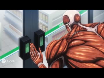 [sora2]存在しない中々開かない自動ドアとの戦闘シーン