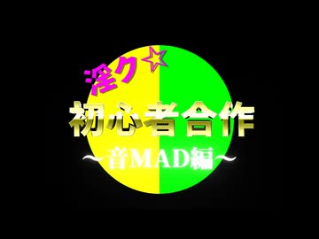 【合作参加者募集】淫ク☆初心者音MAD合作