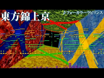 【東方】フォーカラーラビリンスをアレンジしてみた【Domino】