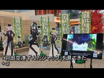 【ソフトウェアトーク劇場風味の旅行】「羽田空港ずんだジャック」を見てきた+α