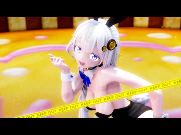 【MMD】バニーあかりちゃん【紳士向け】