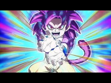 【ドッカンバトル】気迫あふれる大決戦 超サイヤ人4孫悟空(ミニ)(DAIMA)【UR】バトルモーション