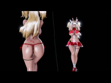 対魔忍MMD　チアきらら　Voltage