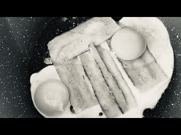 10月28日 目玉焼きを作る途中
