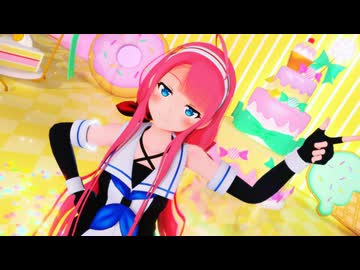 【MMD】チェリーポップ (cham式江風)