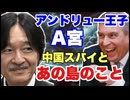 【再アップ】秋篠宮も勧誘の可能性、英国アンドリュー王子と中国スパイとエプスタイン島