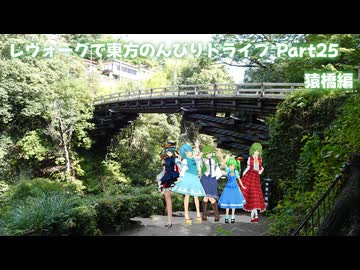 レヴォーグで東方のんびりドライブ Part25　猿橋編