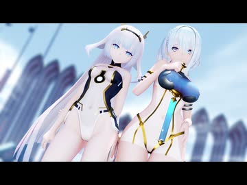 【MMDシャドバ】エースとドライツェーンに「WAA!!!!」を踊ってもらいました
