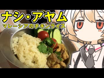 ナシ・アヤム（マレーシア風チキンライス）【ナースロボ】