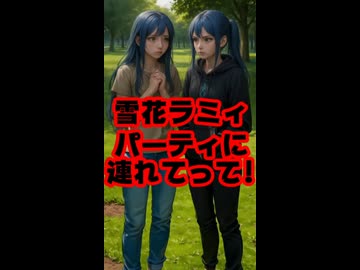 雪花ラミィ「パーティ連れて行って！」星街すいせい「招待しとくわ」 #shorts 【すいちゃん/派閥/赤井はあと/はあちゃま/ホロライブ/カバー株式会社/VTuber】