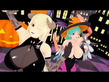 サキュバス2人でHappy Halloween
