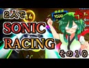 【ソニックレーシング】レンタルは二度刺す＋滑って落ちてその行方【東北姉妹実況】