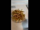 ポテトフライ作ってみた